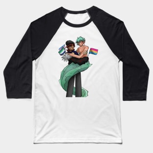 Gay fish - pride month artwork Baseball T-Shirt